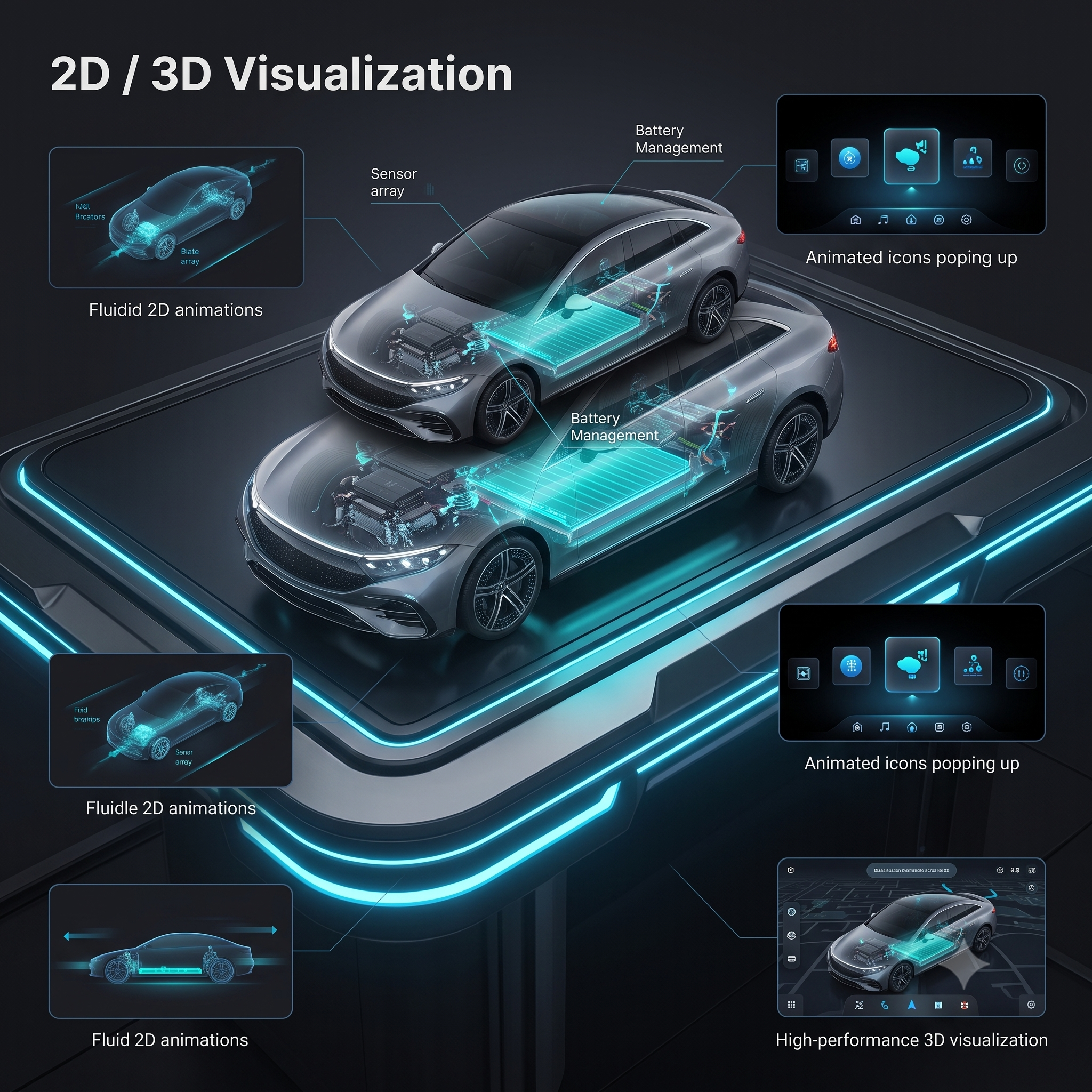 2D 3D Visualization